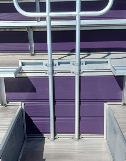 Football stadium cleaning for crown college in st bonifacius mn
