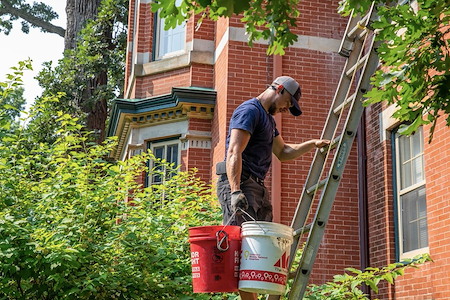 Gutter cleaning